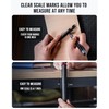 Titanium EDC Pry Bar with Bottle Opener, Measure Function Multi