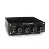 FX-AUDIO- LM-01J [Black] 4CH Stereo Mixer & Preamp Composite RCA
