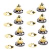 Speaker Spike Pad Kit Wide Application Shock Absorbing Zinc Alloy