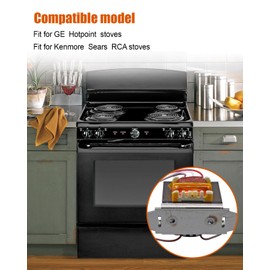 WB27X21609 Cooktop Control Transformer Compatible with GE Hotpoint RCA Kenmore Sears and Others Gas Cooktops, Stove Control Transformer Replaces WB27T10856 3015152 PS876831