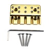 OVSAL Guitar Bridge String Locks Vacuum Gold 5 String Bass