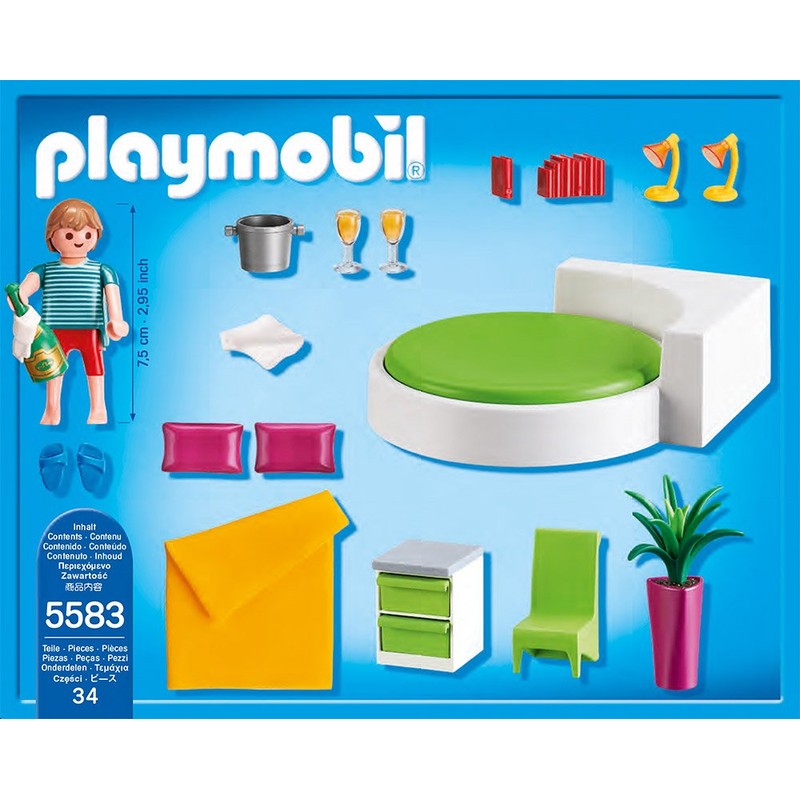 Playmobil City Life Modern Bedroom Playset