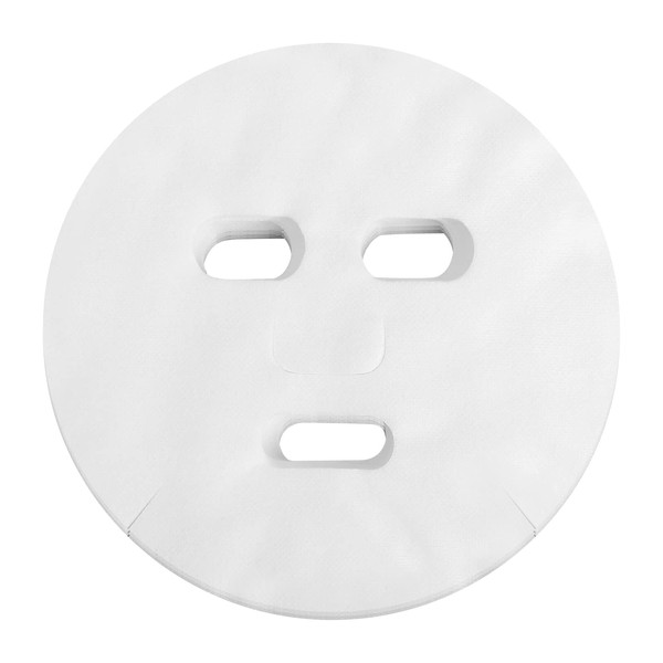 Pack of 100 Disposable Face Masks, Pure Cotton Paper Face Masks, Sheet Ultra Thin DIY Cosmetic Face Care Mask