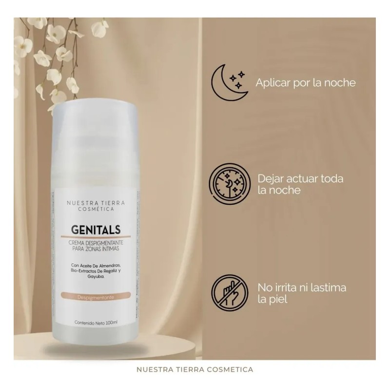 Crema Despigmentante Para Zonas Intimas Con Arbutina 100ml
