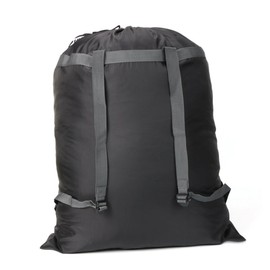 ULTECHNOVO Heavy Duty Polyester Backpack Laundry Bag Large Storage for Travel Camping Protects Clothes Suits Dresses More for Long Term Use and Easy Cleaning