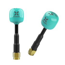2pcs FPV Antenna Foxeer Lollipop 4 Plus 2.6dBi 5.75GHz RHCP TX RX for FPV Racing Drone (RP-SMA)