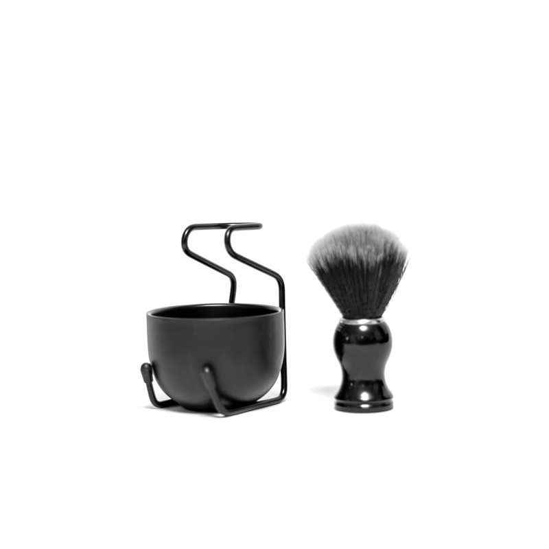 Stylish & Vegan Beard Shaving Brush Set Made of Badger