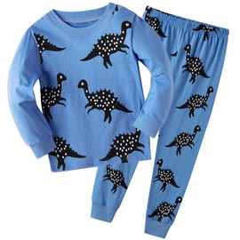 Junellz Boys Pyjamas 3-4 Years Boys Clothes 3-4 Years Football Dinosaur Long Sleeve Pyjamas for Kids Pyjamas Boys Pjs for Boys Cotton Dinosaur Pyjamas Boys Winter Pyjamas Childrens Pjs