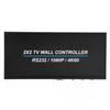 2x2 HD Multimedia Interface Video Wall Controller 4K and 60HZ