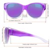 GEGURI Fit Over Glasses Polarized Sunglasses for Women & Men,