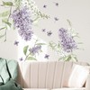 RoomMates Lilac Peel And Stick Giant Wall Decals