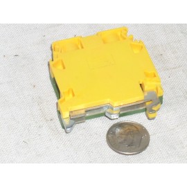 Entrelac  ABB ENTRELEC M10/10.P DIN RAIL GREEN+YELLOW TERMINAL BLOCK GROUND 1SNA165115R 6