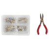 RAYHER 22678000 Mini Jewellery Set with Pliers, 1 Plus Accessories