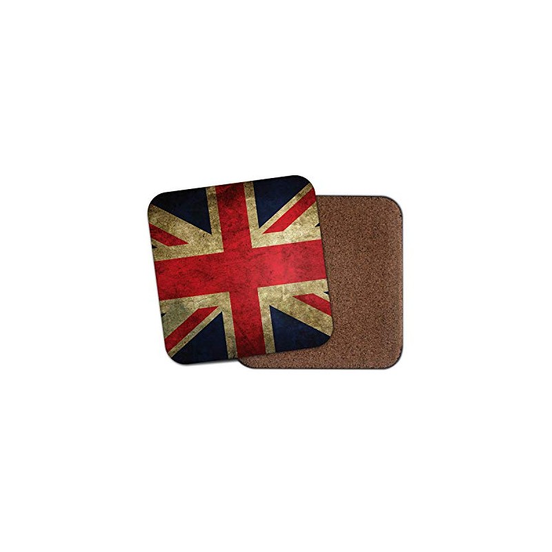 1 x Distressed Union Jack Coaster - Flag United Kingdom