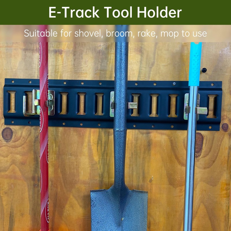 ForoGore 6 Pcs E-Track Tool Holders, Zinc Coated E Track