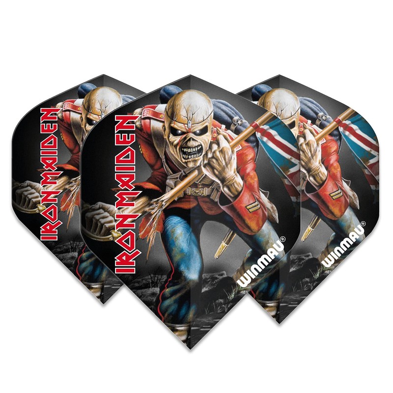 WINMAU Rock Legends Iron Maiden Trooper Rhino Extra Thick Dart