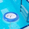 JUMZ Spa Thermometer, Pool Thermometer, Waterproof, Blue PVC, Hot Spring,