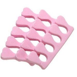 Toe Separators, Toe Separators, Toe Separators, Nail Art, Toe Divider, Art Pedicure, Manicure, Nail Clippers Set, Pink, 50 Pairs