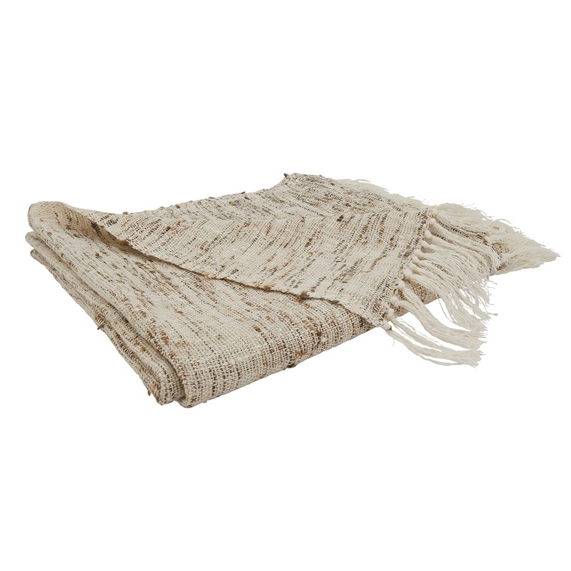 SARO LIFESTYLE Textured Throw Blanket