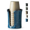 YHOJOY Bathroom Cup Holder, Ceramic Bathroom Cup Dispenser 3 Oz,