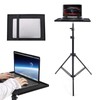 Laptop Projector Tripod Stand, Universal Laptop Floor Stand Adjustable Tall