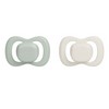 B.Box Pacifier Twin Pack Natural Latex Teat 6 Months+ - Assorted