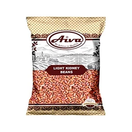 AIVA - Light Red Kidney Beans | 4 lb (1.814 kg) | (100% Natural and Vegetarian) | Rich in Fiber & Potassium | Packed in USA