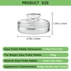 Artcome 10-Pack Glass Fermentation Weights with Easy Grip Handle and