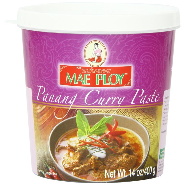 Mae Ploy Panang Curry, Small, 14-Ounce (Pack of 4)