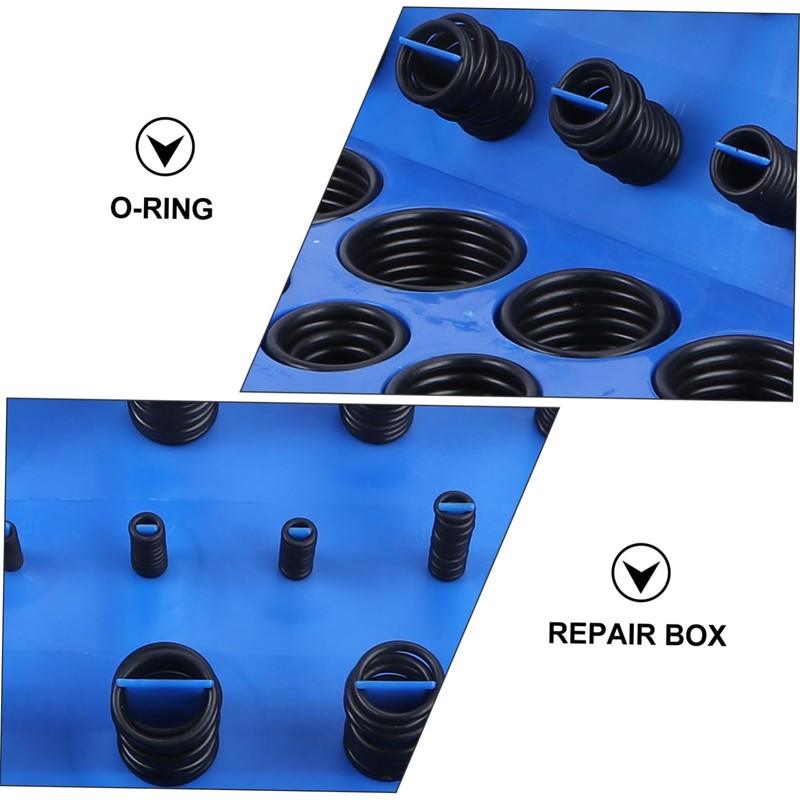 ULTECHNOVO Rubber Grommet Kit 419pcs Ring Assortment Automotive Care Metric