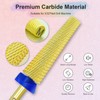 Depvko Super Long 5 in 1 Nail Drill Bits, 3/32''