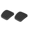 X AUTOHAUX Pair Car Brake Clutch Pedal Pad Rubber Cover