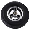 Wheelchair Wheel Replacement Solid PU Reinforced Aluminum Alloy Hub Walker
