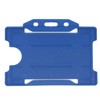 ALG ID Cards® Single Identity Card Pass Badge Holder (Blue)