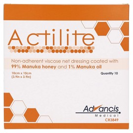 Advancis Medical 99XX0067 Actilite Dressing, 10cm x 10cm, Pack of 10