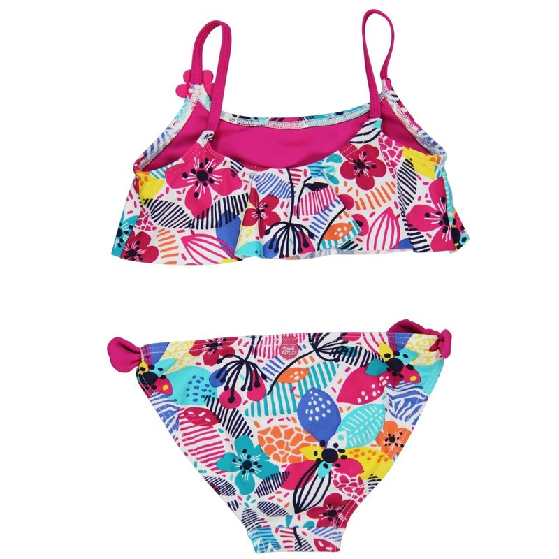 Bóboli Mädchen floral for Girl Bikini-Set, Mehrfarbig (Print 9380), 92