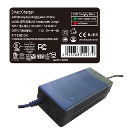 Charger Compatible with Hover-1 XLS Electric Scooter HY-HBKE, HY-HBKE-BLK