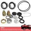 GOLKNHA Full Set Swing Arm Bearing Seals Bolt Kit Compatible
