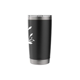 Women Lineart Plant Woman Art Minimalist Minimalism Stainless Steel Insulated Tumbler