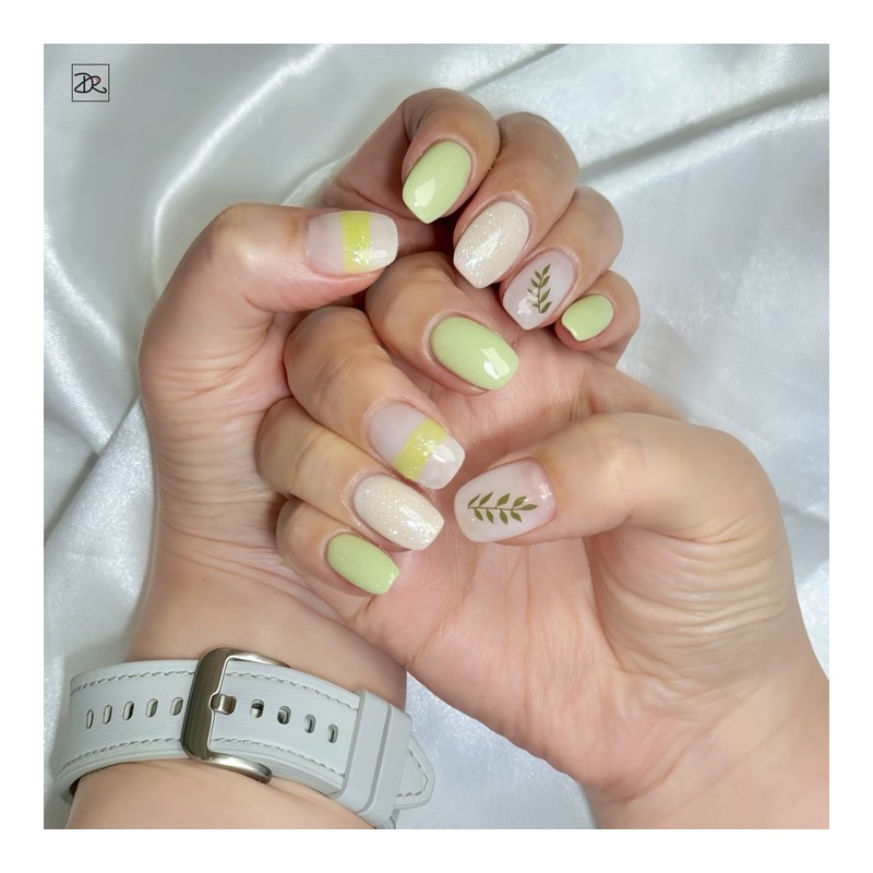 Dara Beauty 2024 July Art of the MonthLeaf Nail❣ -