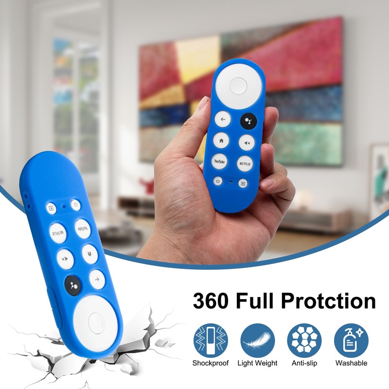 2 Pack Protective Covers Compatible for Chromecast with Google TV