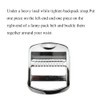 HAHIYO Adjustable Ladder Lock Webbing Release Slider Buckle Zinc Alloy
