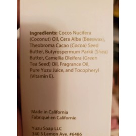 Yuzu Soap Japanese Yuzu Soap Bar 3-Pc. Bath & Body Gift Set Bar Skin Balm Shower Tablet