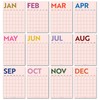 12x A3 Extra Large, Simply Bright Wall Planner - Undated,