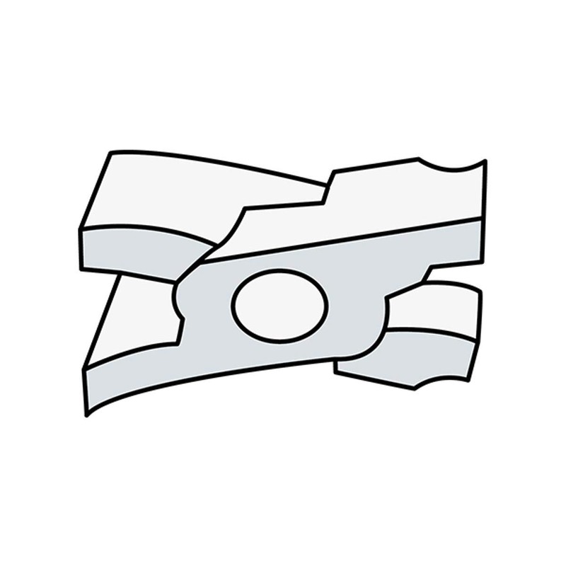 Stubai 282151 60 mm Angle Lap Joint Seaming Pliers 45