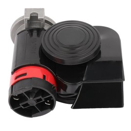 Scitoo Black Air Reservoir 12V 150db Horn Air Tank, Air Horn Compressor for Bus ATV Motorcycle Van Truck