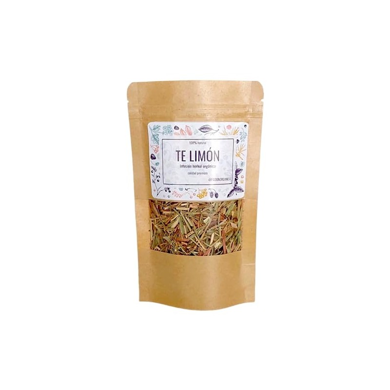 Pasión Orgánica - TE LIMÓN LIMONARIA LEMONGRASS ORGÁNICO deshidratado té