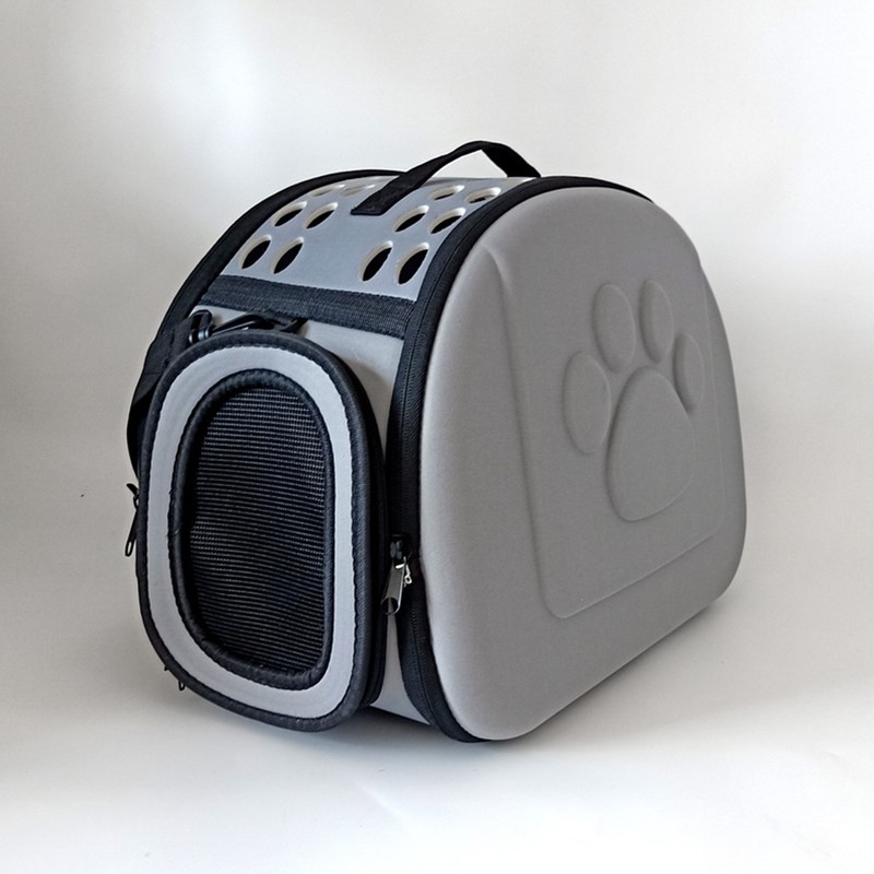 Cat Carrier Collapsible Breathable Large Capacity Portable Pet Carrying Bag