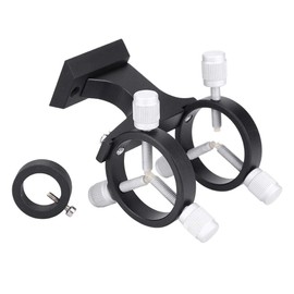 Pointer Bracket, Sturdy and Telescope Pointer Bracket Aluminum Alloy Adjustable Pointer Finder Scope Bracket for Astronomical Telescope