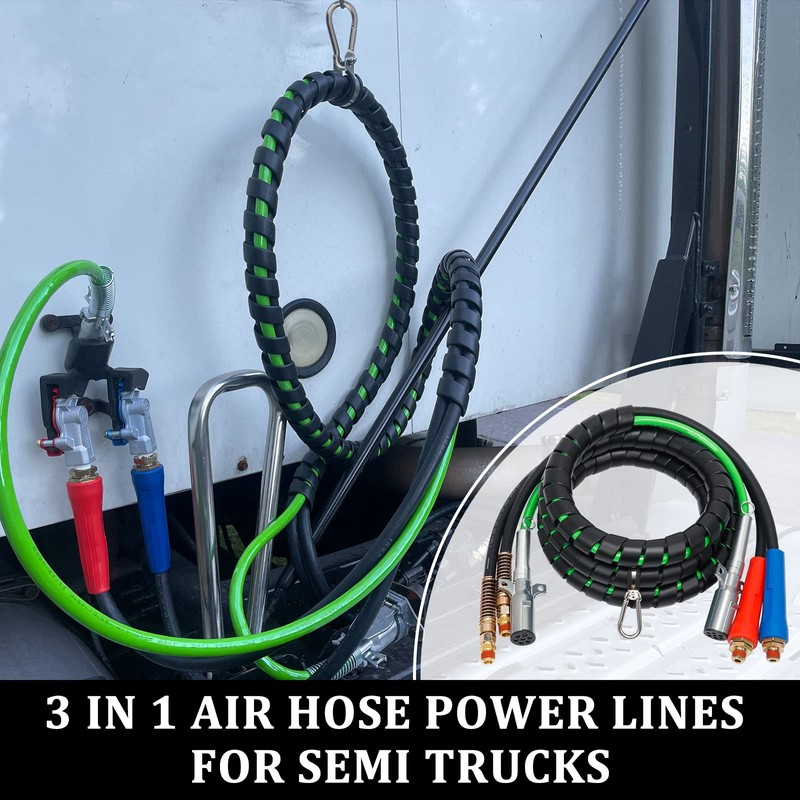 YiaChuii 15ft 3 in 1 ABS & Power Air Line